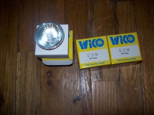 3 nos ddm 19 volt 80 watt projector lamp/bulb wico for sale