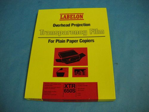 Labelon XRS-650S Overhead Projection Transparency Film approx. 60