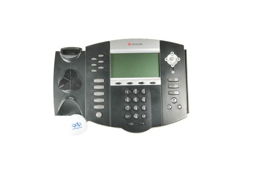 Polycom 2201-12630-001 SoundPoint IP 650 SIP VoIP PoE Business/Office Telephone