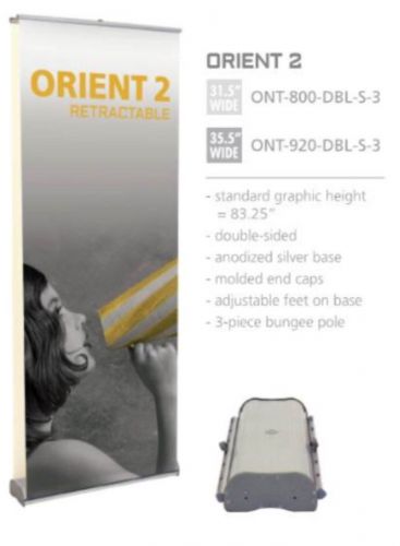 Retractable Roll Up Banner Stand ORIENT 2