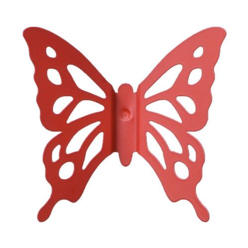 h concept +d Butterfly Decoration/Push Pin Red D-830-RD Brand New Made in Japan