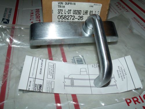 Von duprin trim 372-l-dt-us26d-lhr-03 626 satin chrome stainless steel 33 35 rim for sale