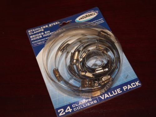 Hose clamps assorted (gear) for sale