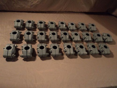 Lot of 25 3/4&#039;&#039; Victaulic Pipe Clamp Style 77 Pipe Supports Clamps Vic Gruvlok