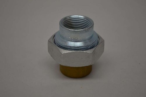 New watts 4838k76 brass/iron union 1 in conduit fitting d347799 for sale