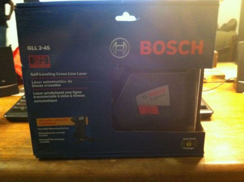 Bosch GLL 2-45 Self-Leveling Long-Range Cross-line Laser Level