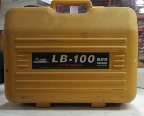 LASER ALIGNMENT LB-100 CARRYING CASE PRE-OWNED LASER LEVEL CASER
