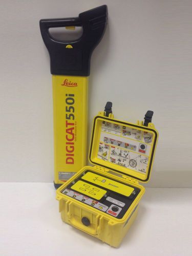 Leica digicat 550i cable avoidance tool &amp; digitex signal generator for sale