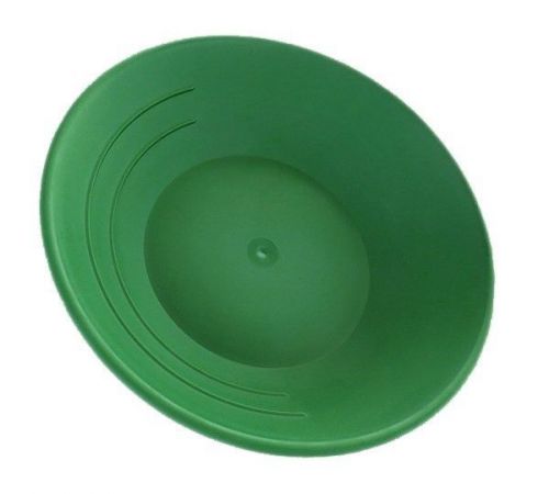 10&#034; gold pan panning sifting separating impurities black sand prospecting green for sale
