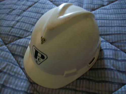 Vintage White Forman Pcc  MSA Hard Hat  Sale Construction Electrical Safety