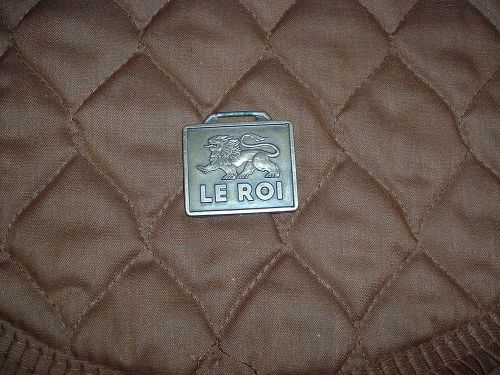VINTAGE LE ROI NEWMATIC AIR  TOOLS 2 SIDED WATCH FOB