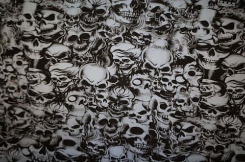 Smoking skulls hydrographic film for sale