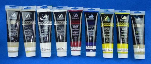 Lot of 9 5oz Printmaster Relief Ink - Archival Quality - Water Soluble
