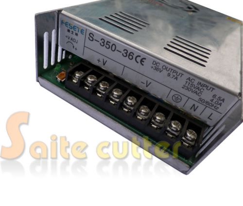 Single switching switch power supply output 36v 9.7a co2 laser engraver cutter for sale