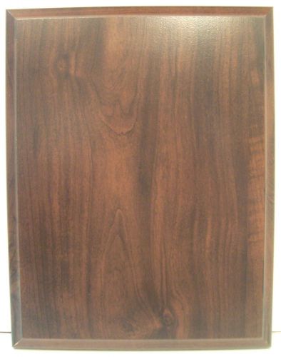 10 walnut sim wood plaques 8&#034; x 10&#034;  engraver plaques for sale