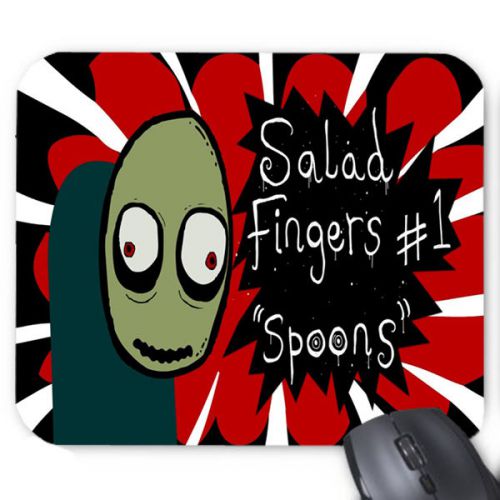 Spoon Salad Finger Mouse Pad Mat Mousepad Hot Gifts