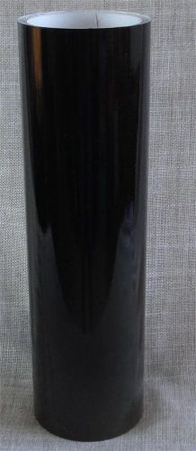 12&#034; x 300&#034; black gloss sign vinyl for cutter plotter graphic logo, new, 25 ft. for sale