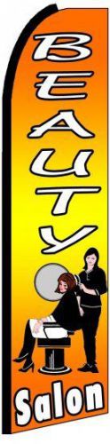 BEAUTY SALON  X-Large Swooper Flag - 0094
