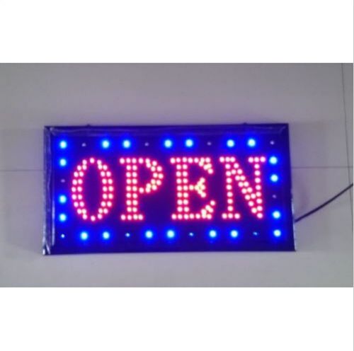 Neon lights led animated open sign customers attractive sign store shop sign for sale