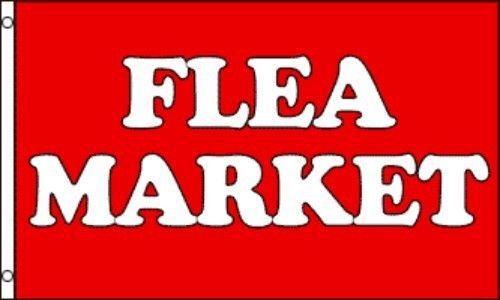 Flea Market Flag 3&#039; X 5&#039; Banner Outdoor Indoor bx