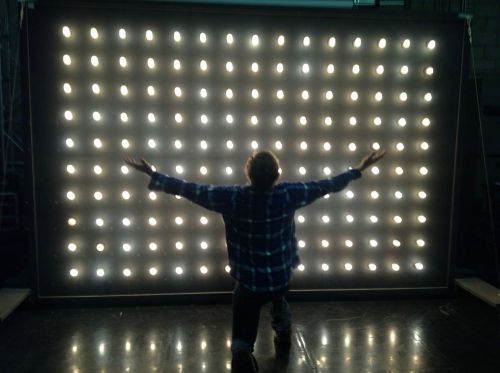 Lightwall - wall of lights on casters for sale