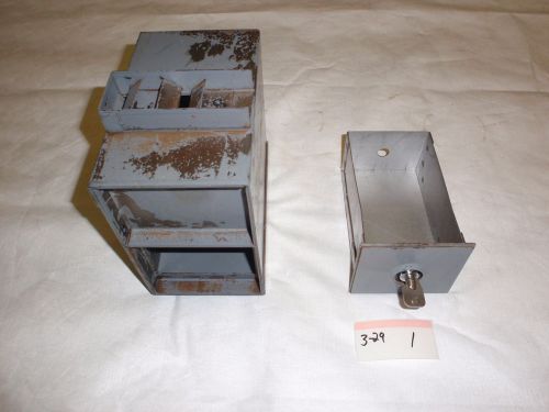 AMERICAN DRYER CORPORATION COMMERCIAL DRYER COIL BOX DROP VAULT WITH KEY