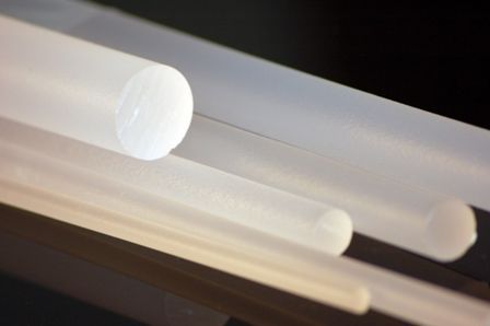 Acrylic Clear Frosted Rod Perspex ?8mm x 1M long for lighting,hobby,DIY SALE
