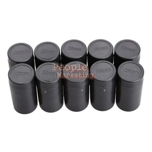 P4PM 10PCS Refill Ink Rolls Ink Cartridge 20mm for MX5500 Price Tag Gun Black