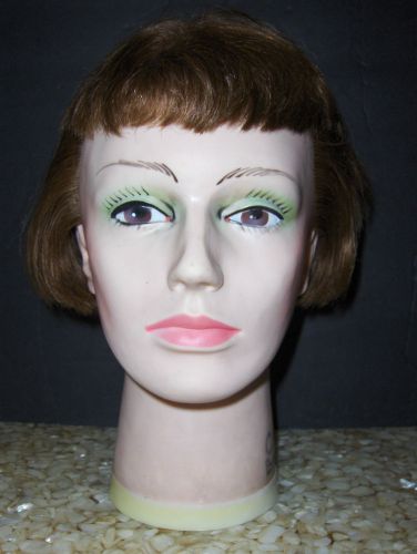 Vintage Mannequin Head By Artistico Hong Kong Beauty