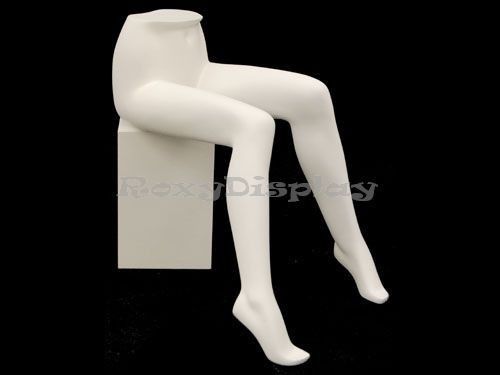 Fiberglass Female Mannequin Legs With A Stool #MD-SLEGFS