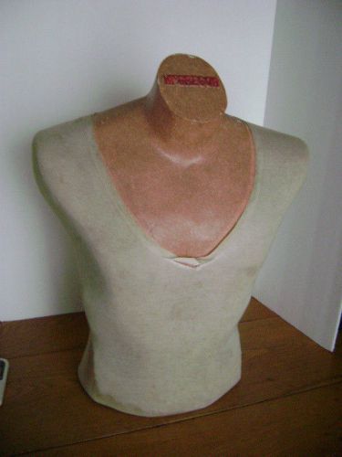 Vintage male torso marked mc gregor for sale