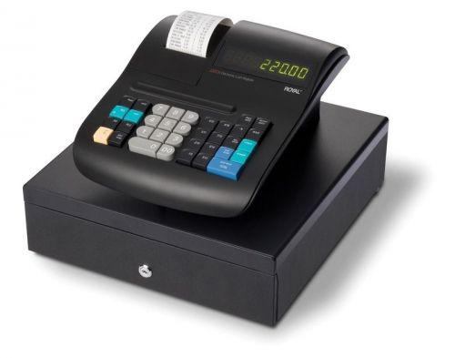 Royal 220dx cash register - 89150l cash register 9.25&#034; x 13.375&#034; x 14.125&#034;  new for sale