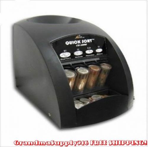 Coin Sorter Machine Automatic Easy Change Sorting Counting Rolling Tube Best NEW