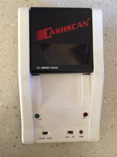 Cashscan US Currency Verifier FOR PARTS or FIX Model # 1800