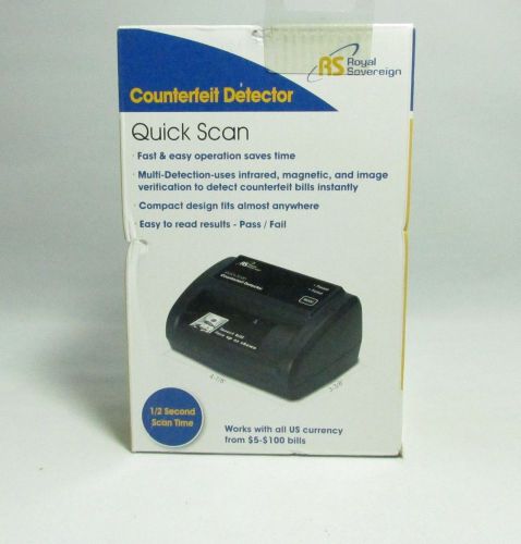 NEW Royal Sovereign Quick Scan Counterfeit Detector (RCD-2120)