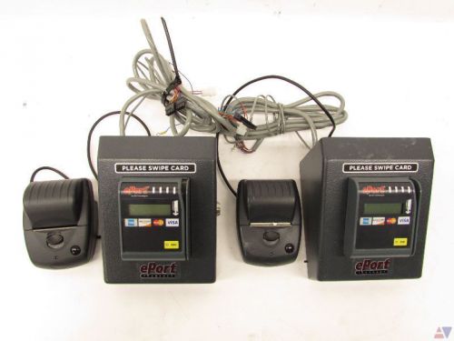 Usa technologies eport transact (2) card transaction system/swiper components for sale