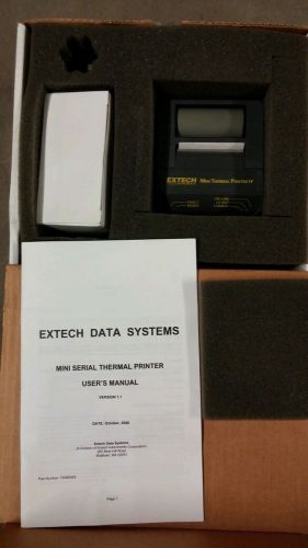 Extech mini thermal printer 4