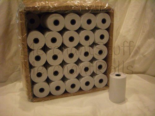 3 1/8 x 119 thermal paper 50 rolls- first data fd100 fd200 fd200ti fd300 fd300ti for sale
