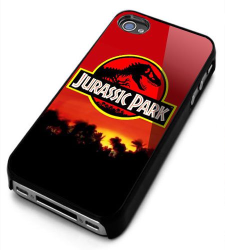 Jurassic Park Sunset Logo iPhone 5c 5s 5 4 4s 6 6plus case