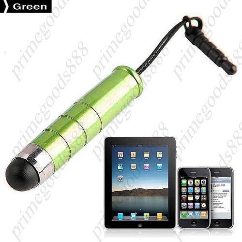 2 in 1 bullet stylus touch pen dust plug sale cheap discount low green for sale