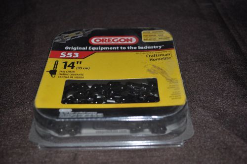 **OREGON**S53 14 INCH 35 CM CHAINSAW REPLACEMENT CHAIN, BRAND NEW