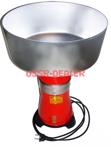 Milk cream electric centrifugal separator 80l/h brand #15 metal/metal for sale