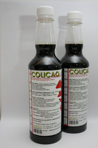 COLICAO DRINK FOR CALVES and others-STOP DIARRHEA IMMEDIATELY! 11x500ml bottles