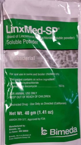 LinxMed-Sp Lincomycin hydrochloride Antibacterial Livestock soluble powder 40 Gr