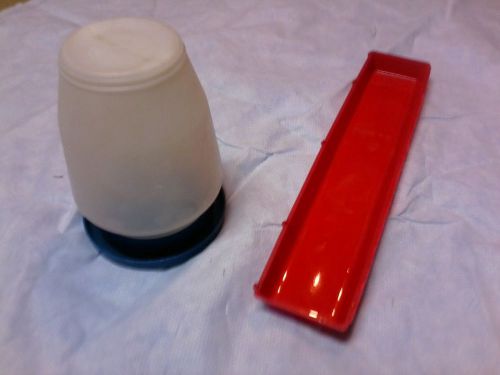 1 Gal. Poultry Waterer and Feeder