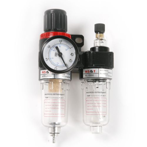 Air Pressure Regulator oil/Water Separator Trap Filter Airbrush Compressor