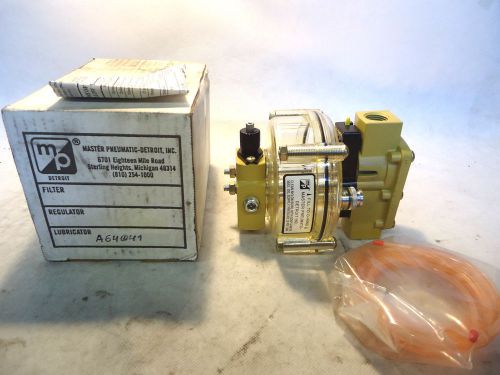 NEW IN BOX MP MASTER PNEUMATIC A64041 1/2 NPTF SINGLE POINT LUBRICATOR