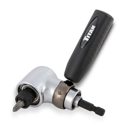 Titan #16235: right-angle drill attachment w/ 360 degree swivel handle. for sale