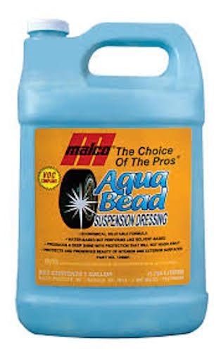 MALCO AQUA BEAD WATER BASED TIRE DRESSING 1 GALLON EXCELLENT TIRE SHINE