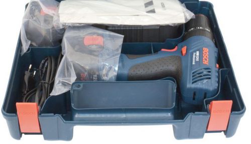 New bosch gsb 12-2 cordless hammer drill driver + 2 ni-cd + charger + case for sale